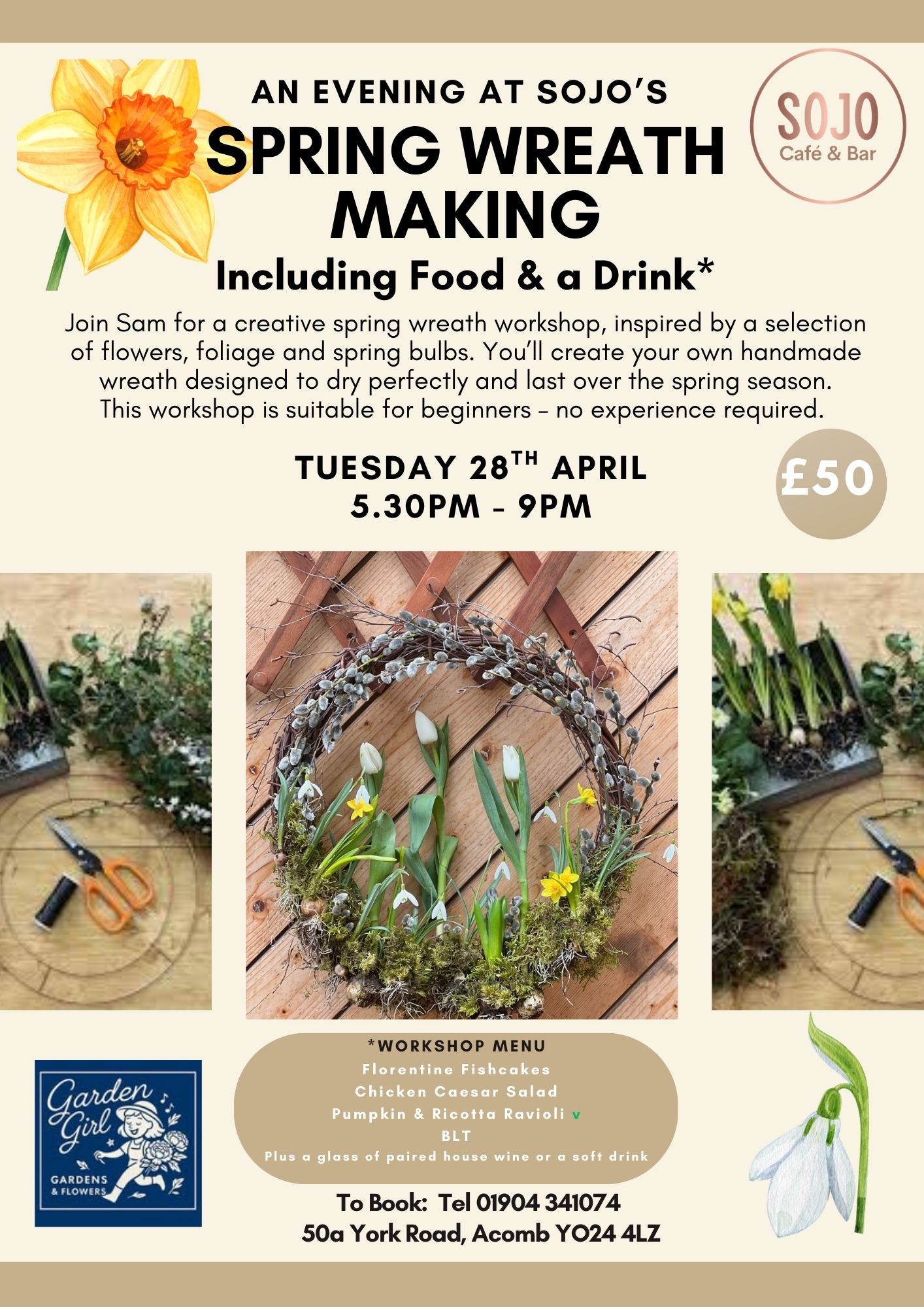 Spring Wreath Making