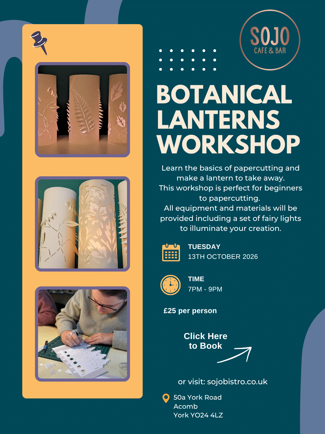 Botanical Lanterns Workshop Botanical Lanterns Workshop